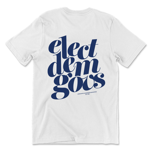 Elect Dem Govs (Back) shirt