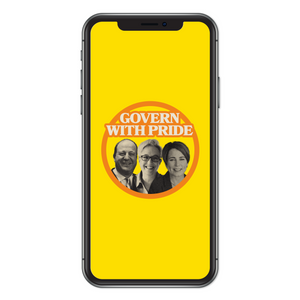 Govern With Pride Phone Background