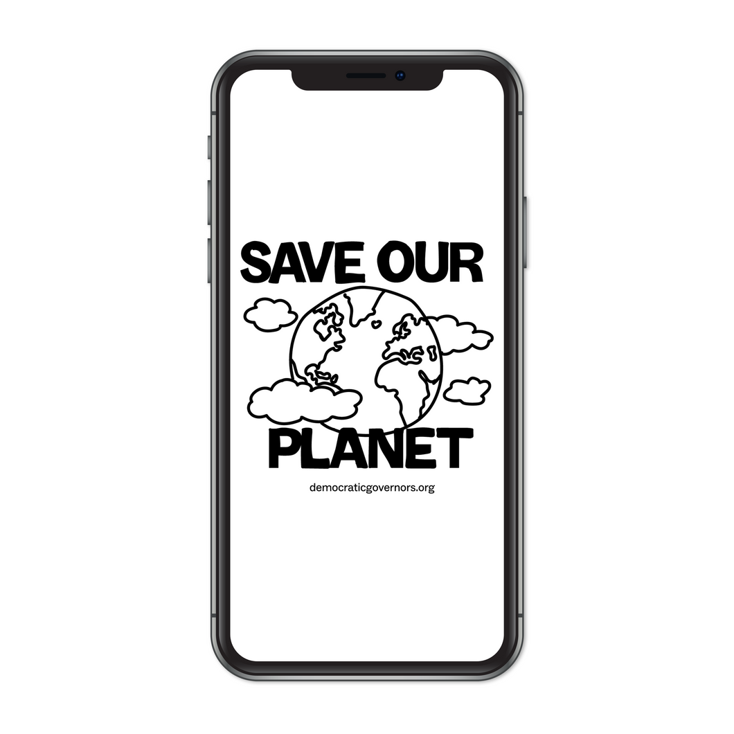 Free Save Our Planet Phone Background