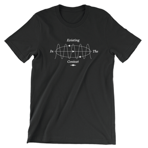 Existing In The Context Black Tee