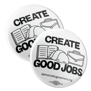 Create Good Jobs Button Pack