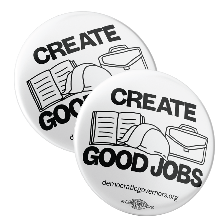 Create Good Jobs Button Pack