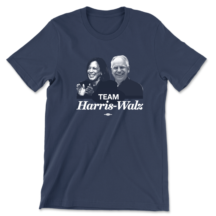 Team Harris-Walz Navy Tee