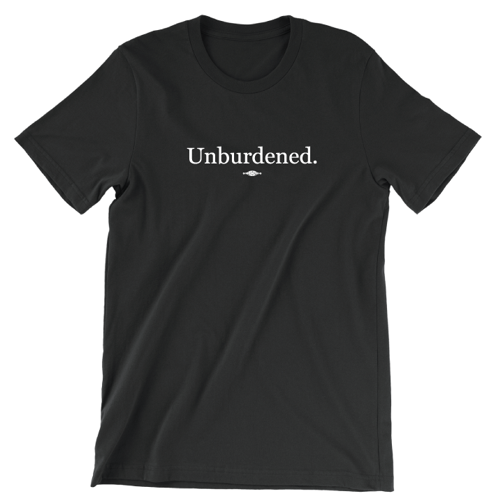 Unburdened Black Tee