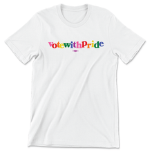 Load image into Gallery viewer, Vote With Pride Tee
