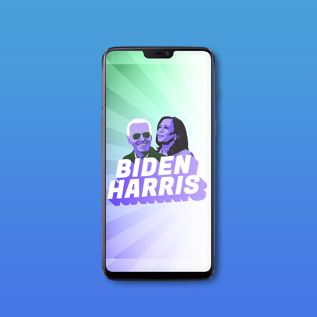 Biden-Harris Phone Background