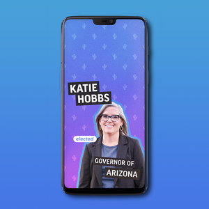 Katie Hobbs Phone Background